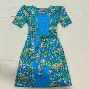 NWT Lilly Pulitzer Harriet Elbow Sleeve Dress Size XS